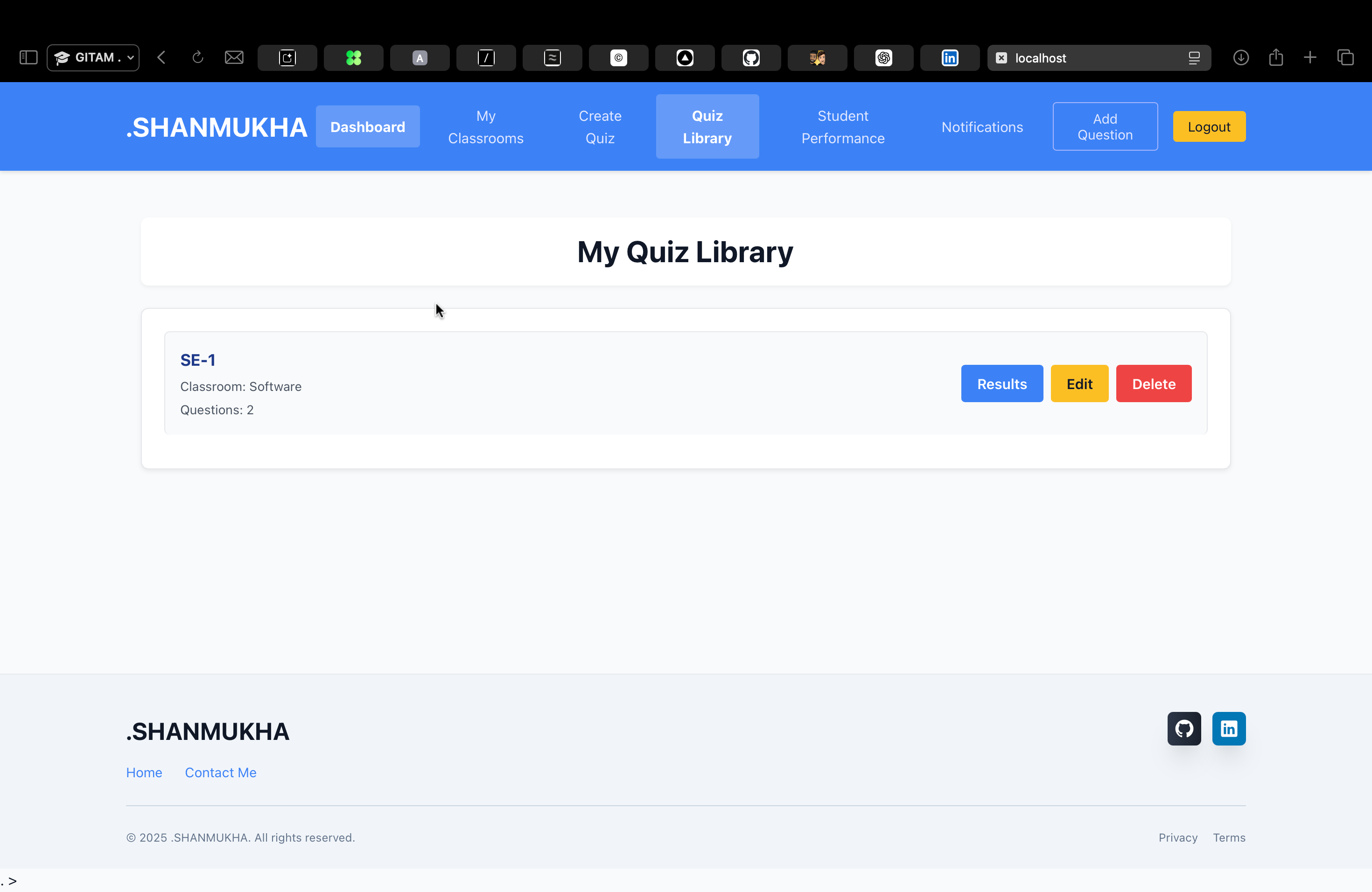 EduQuiz Screenshot 7